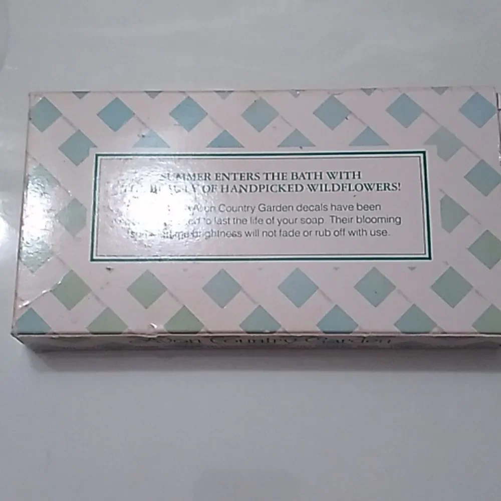 Avon Country Garden Soaps.